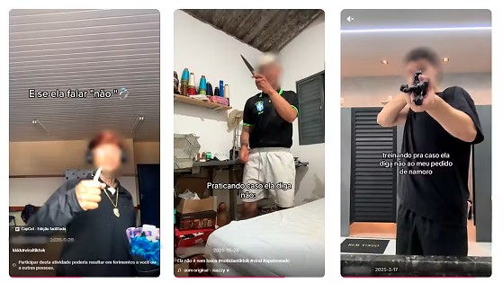 ENCENAÇÃO DE VIOLÊNCIA NO TIK TOK