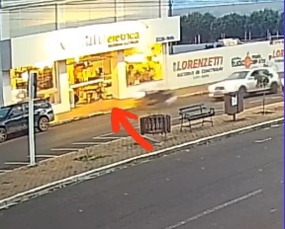 Homem arremessado Tangará da Serra