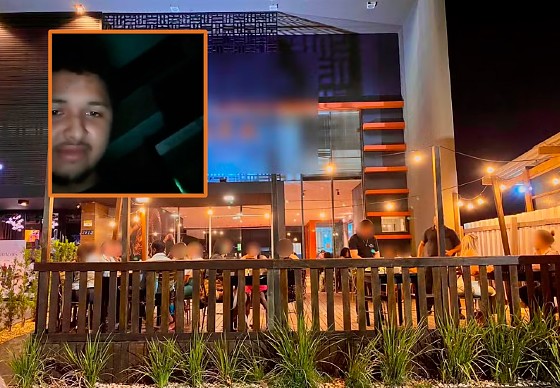 Invasor de restaurante em sorriso 