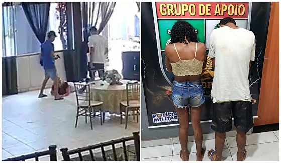 Vídeo flagra assalto violento em buffet de VG; adolescente é apreendida