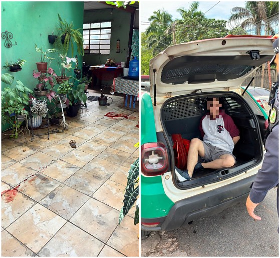 Adolescente mata tio que detinha sua guarda, lava faca após crime e é apreendido em fuga