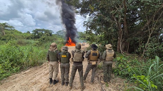 garimpo ilegal no interior