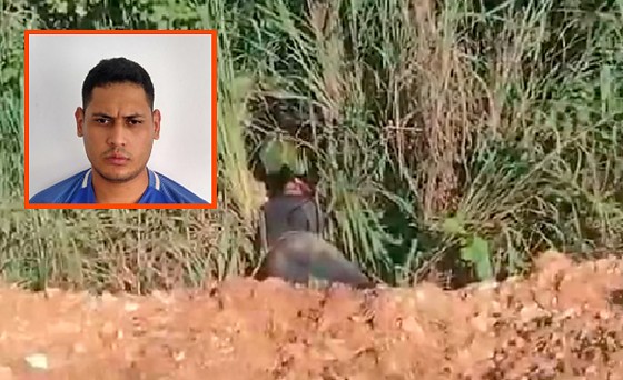 Luis Felipe morto em matagal em cba