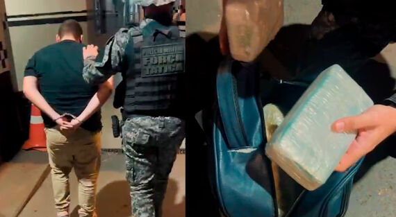 Passageiro com Drogas em ônibus de viagem