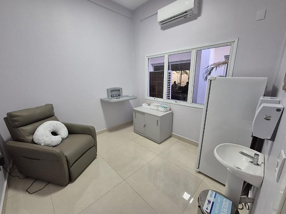 sala de apoio à amamentação