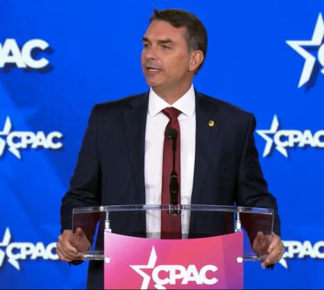 Flavio Bolsonaro no EUA