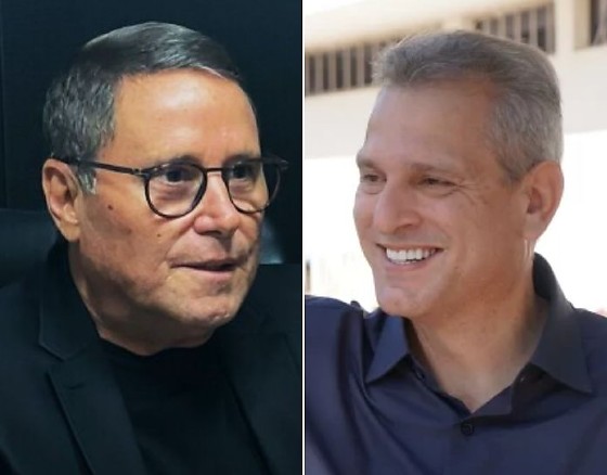 O ex-presidente do PRD em MT, Mauro Carvalho, e o presidente estadual do Solidariedade, Marco Aurélio.