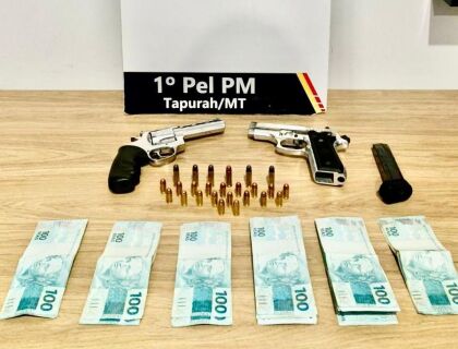 Porte ilegal em Tapurah 