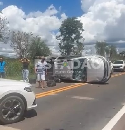 Capotamento Estrada da Guia