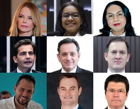 Da esquerda à direita - Virginia Mendes, Gisela Simona, Magaly, Fabio Garcia, Nilson Leitão, Coronel César Roveri, Eduardo Sanches, Edinei e Victório Galli.