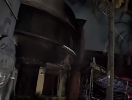 Incêndio no Ditado Popular Sinop 