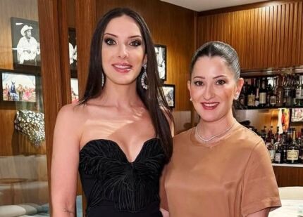 A deputada estadual Janaina Riva e a empresária Jéssica Riva.