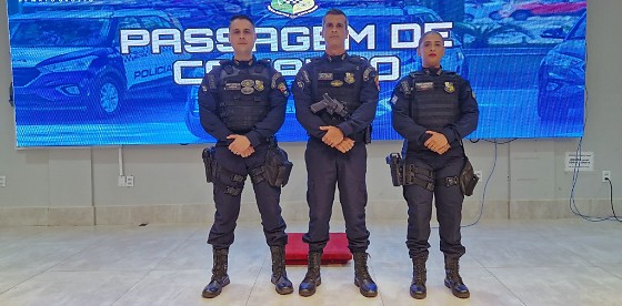 Nagila Brandão, à direita, é 3ª mulher a assumir posto no alto escalão das forças de segurança na gestão Pivetta.