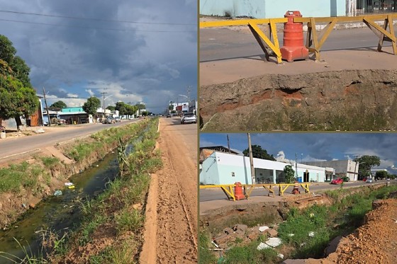 Drenagem em Querência vira alvo do MPMT