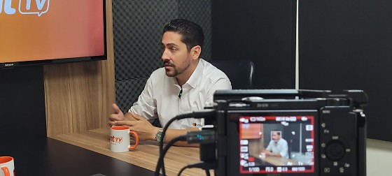 O gerente-geral da CS Mobi, Alan Guedes, no HNT TV Entrevista.
