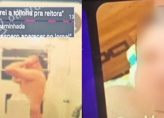 professor nu ufmt rosto desfocado