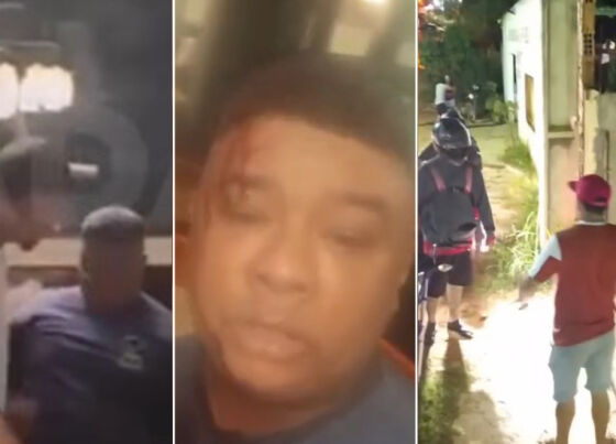 Confusão no Shopping estação 