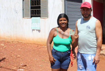 Famílias de poconé são atendidas