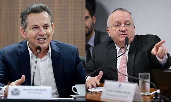 Mauro Mendes e Pedro Taques