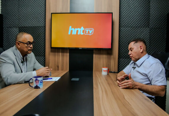 O deputado estadual Eduardo Botelho (MDB) no podcast  HNT Entrevista apresentado pelo jornalista Kleber Lima. 