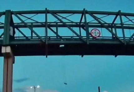 passarela do coxpó com buraco