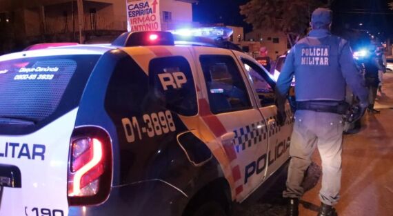 Filho preso por agredir a mãe 