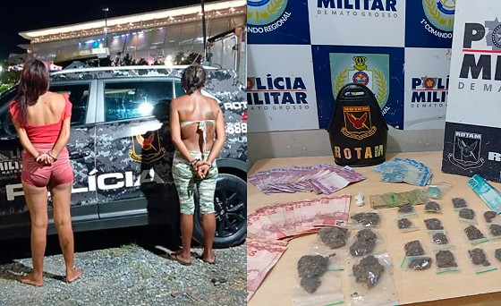 Mãe e filha presa por trafico de drogas 2