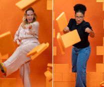 Milena, Ana Paula e Juliano