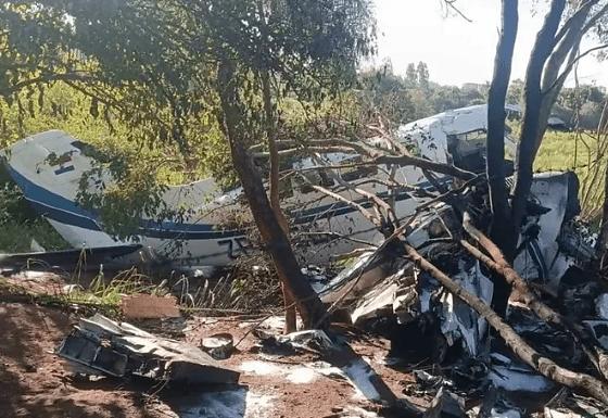 AVIAO QUEDA PARAGUAI