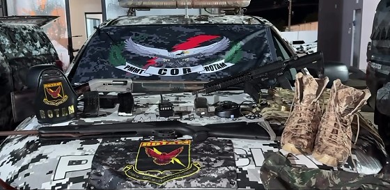 Armamento pesado em MT 