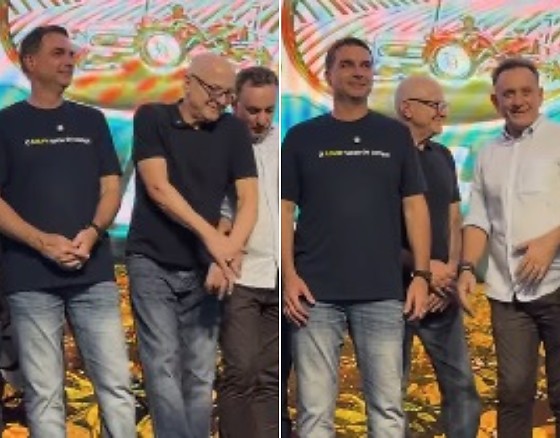 Otaviano Pivetta, Flávio Bolsonaro