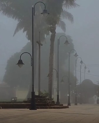Chapada amanhece com neblina, confira como estará o clima em Cuiabá