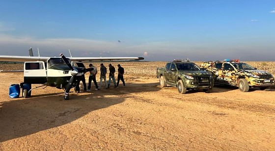 PF e PJC investigam avião  furtado em MT  