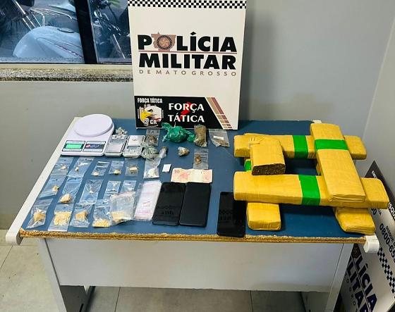 Casal é preso em Sinop por tráfico de drogas