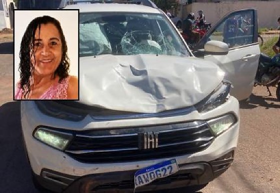 Camionete da prefeitura de Jaciara bate em moto e mata mulher