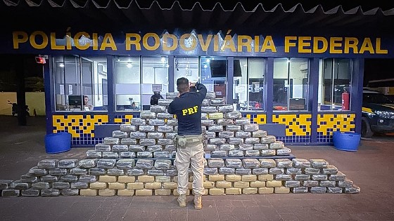 PRF-Apreensão de drogas na BR-364