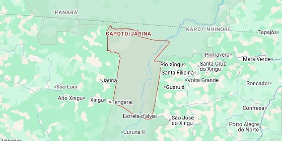 Capoto-Jarina, em Peixoto de Azevedo