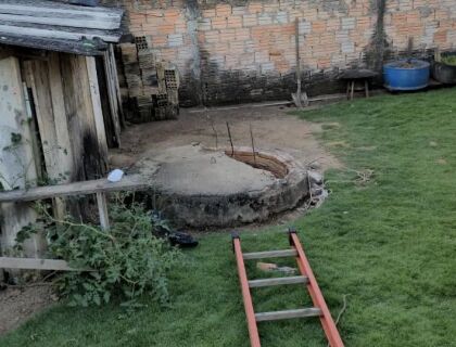 Corpo de Bombeiros resgata criança que caiu em poço de 17 metros de profundidade