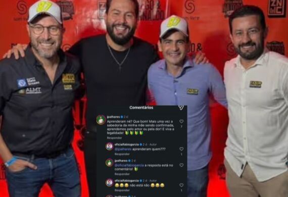 Briga de Fabio Garcia com secretária 