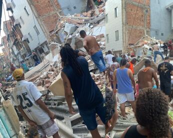 Desabamento de predio