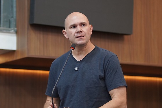 O prefeito de Cuiabá, Abilio Brunini (PL). 