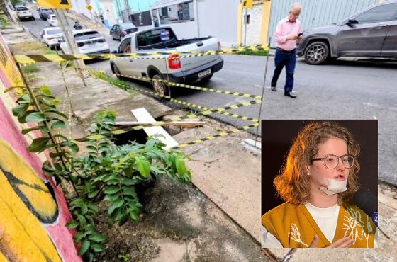 Jovem que caiu no bueiro expõe que quebrou dentes e sofreu diversas escoriações