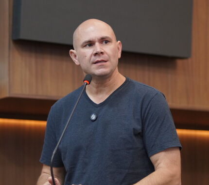 O prefeito de Cuiabá, Abilio Brunini (PL). 