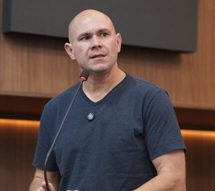 O prefeito de Cuiabá, Abilio Brunini (PL). 