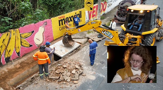 Prefeitura realiza obras em bueiro que jovem caiu, secretário opina “lamentável”
