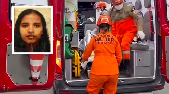 Jovem baleada em sorriso em tribunal do crime