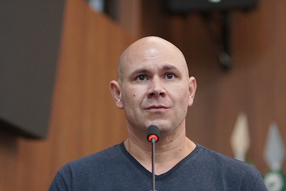 O prefeito de Cuiabá, Abilio Brunini (PL).
