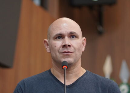 O prefeito de Cuiabá, Abilio Brunini (PL). 