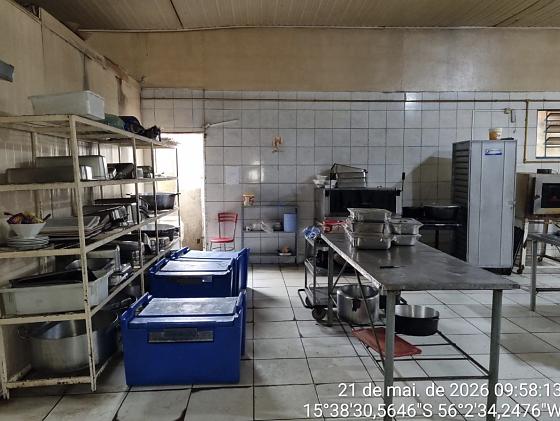 Cozinha interditada