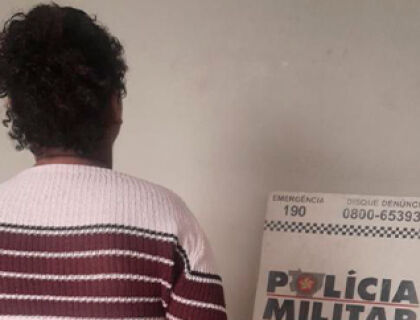 Menor presa por tentativa dar facada em marido 